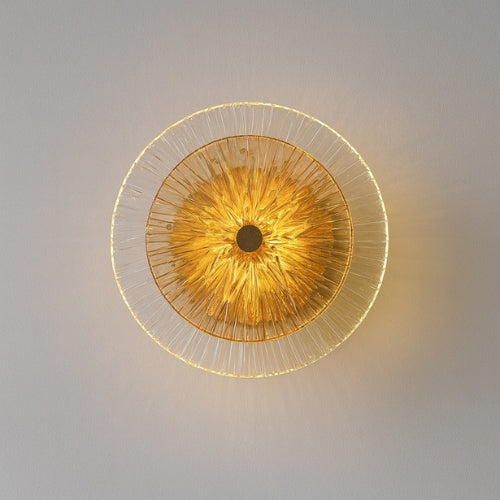 Applique Murale Design en verre | Applique Murale ronde LED